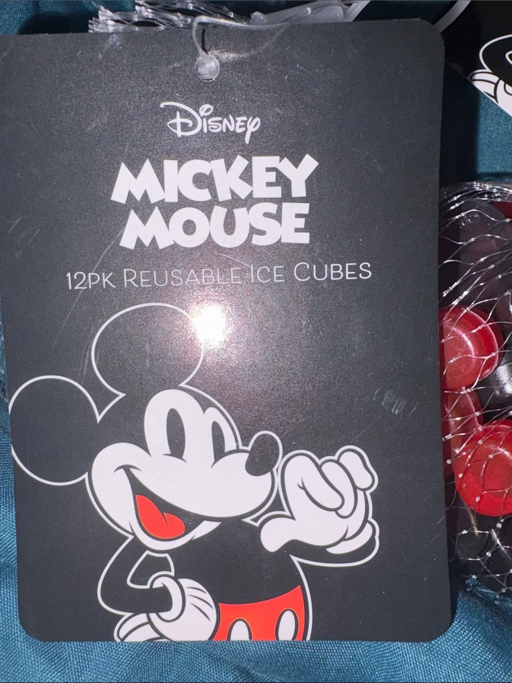 Disney Mickey Mouse Reusable Ice Cubes - 12 per pack (24 total)